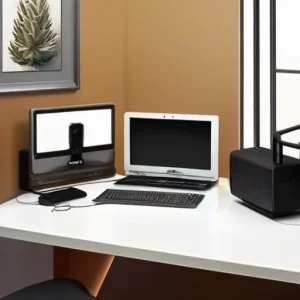 Как удобно распределить технику по розеткам в домашнем кабинете