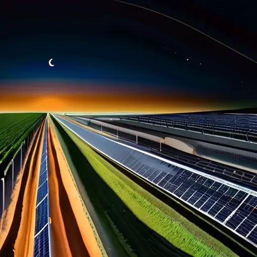 Как солнечные станции работают в условиях переменной освещённости