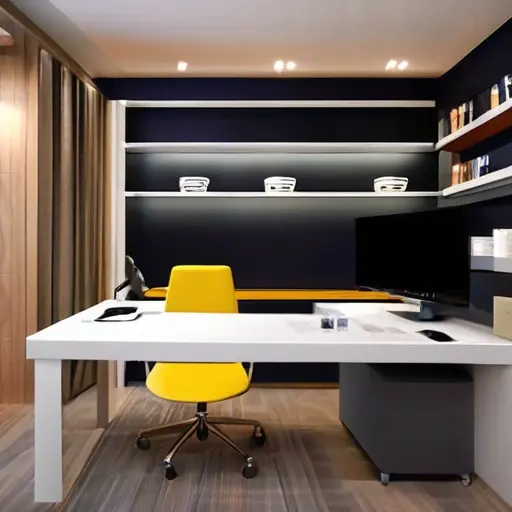 Как организовать освещение в комнате, где совмещены отдых и работа