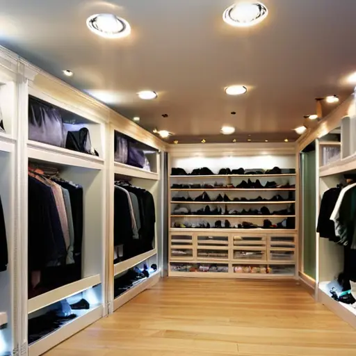 Почему важно продумывать свет в местах хранения и гардеробных