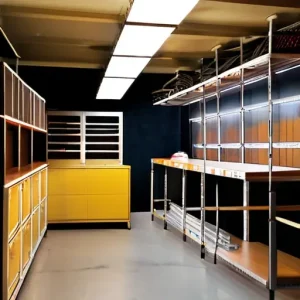 Что учитывать при организации света в мастерской или кладовой