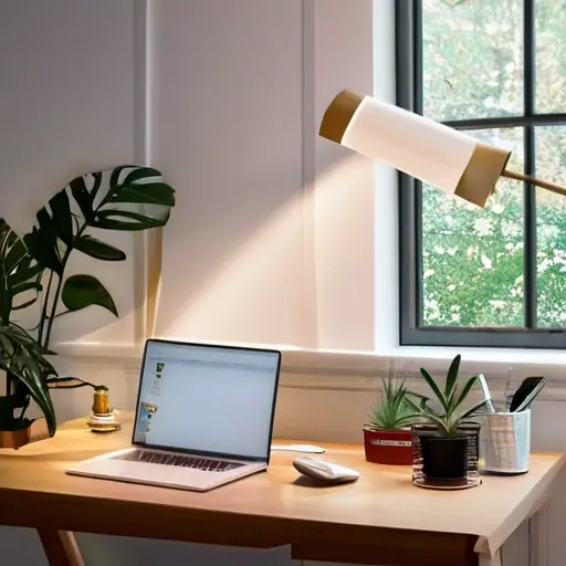 Как сделать домашнее рабочее место более удобным за счёт грамотного освещения
