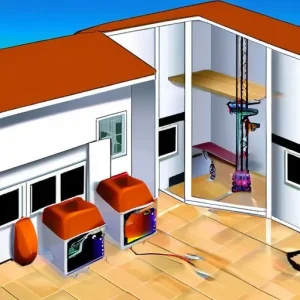 Как организовать электроснабжение дома, где часть помещений используется нерегулярно